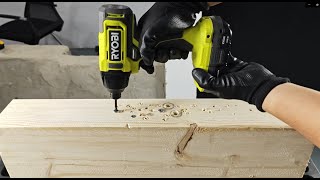 Ryobi PCL235 Impact Driver Review How To Use Demo [upl. by Oneg]