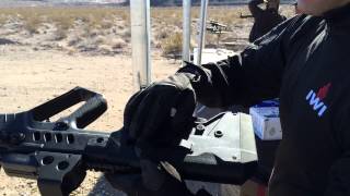 Shot Show 2014  IWI Tavor Crazy Fast Eject amp Reload [upl. by Namhcan]