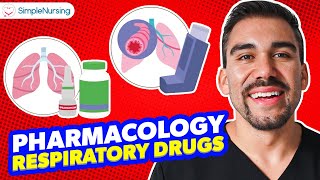 Pharmacology  Respiratory drugs Memorization Tips for Nursing Students RN PN MADE EASY [upl. by Iknarf]