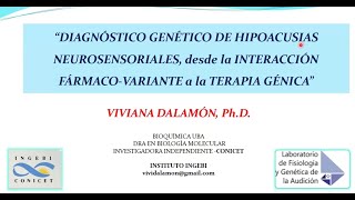 2492024  Diagnóstico Genético de Hipoacusias Neurosensoriales [upl. by Oballa]