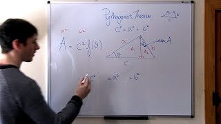 The Weirdest Proof of Pythagorass Theorem [upl. by Akinom]