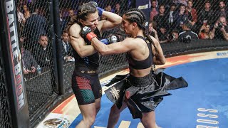 MMA  Combate Estrellas  Amanda Serrano vs Corina Herrera [upl. by Voccola]