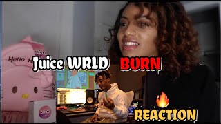 Juice WRLD  Burn Official Music Video REACTION [upl. by Keheley219]