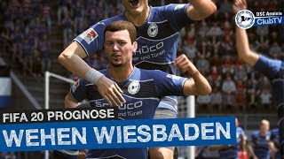 Wehen Wiesbaden  Arminia Bielefeld 7 Spieltag  Prognose Fifa 20 [upl. by Laden]