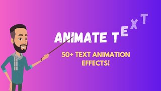 How to Animate Text Beginner Friendly Tutorial  50 Effects [upl. by Siraved]