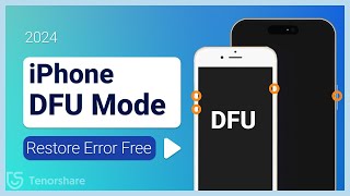 How to Enter DFU Mode on iPhone amp Restore iPhone 2024  Without iTunes Error  All iPhone models [upl. by Audras]