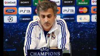 UCL Clasico Real Madrid vs Barcelona Mourinho and Guardiola press conference [upl. by Lazos491]