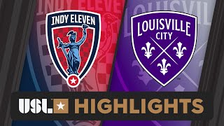 1052024  Indy Eleven vs Louisville City FC  Game Highlights [upl. by Mirabelle]