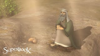 Superbook  Noah and The Ark Official Clip  God Commanded Noah To Build An Ark [upl. by Htiduy]