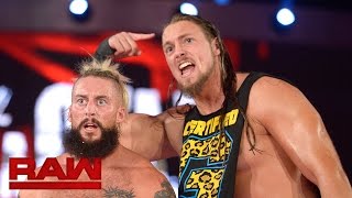 Enzo Amore amp Big Cass dont need microphones Raw Oct 24 2016 [upl. by Atnahsa]