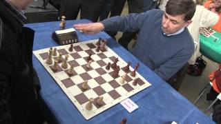 Dreev  Bareev Moscow Chess Blitz 2012 [upl. by Kemp]