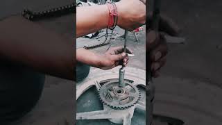 all bike  chain set automobile fitting [upl. by Analli]