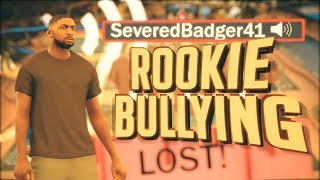 ROOKIE GETS DROPPED BY TOP DRIBBLER THE TOUGH LIFE OF A BROWN SHIRT IN NBA 2K17 [upl. by Annahpos271]