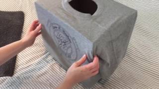 DIY How To Make A Cat Bed [upl. by Ettegroeg]