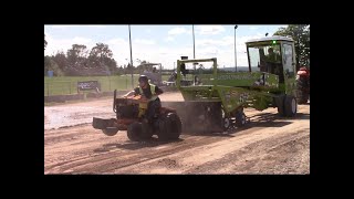 Orangeville fair 2024 Stock altered 1250lb garden tractor pull [upl. by Jollenta]