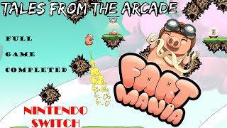 Tales From The Arcade Fartmania  Nintendo Switch release  cute little piggy [upl. by Liw]