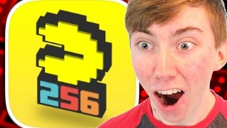 PACMAN 256  ENDLESS ARCADE MAZE iPhone Gameplay Video [upl. by Adnaluoy587]