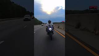 that crazy sunset bikelifemotos sportbikegirls automobile fast motorbike superbike suzuki [upl. by Antony]