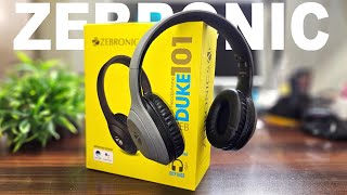 Zebronics Zeb Duke 101 Wireless Headphone  Review amp Unboxing [upl. by Vish]