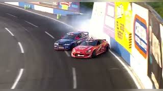 Adam LZ and Hirowa Minowa WAR at Formula Drift Seattle [upl. by Hakilam]