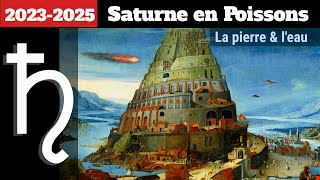 Saturne dans le Signe Astrologique des Poissons  Perspectives pour 20232025 [upl. by Patrick]