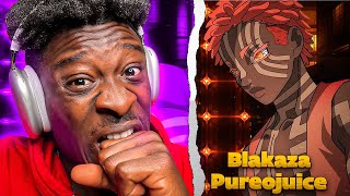 Pureojuice  Blakaza  Demon Slayer Akaza Uk Drill Rengoku Diss MusicalityMusic REACTION [upl. by Brody90]