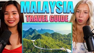 American Girls React To Amazing Places to Visit in Malaysia [upl. by Asilad]