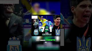 argentina VS ucrania 7  1  argentina CANDIDATA FIFA FUTSAL worldcup uzbekistan2024 4 [upl. by Akinej]