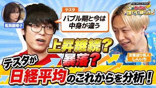 テスタが日経平均の今後をチャートを用いて徹底分析！「今はバブル期とは状況が違う。今年の年末の価格は…」【どっちで増やしまショー お見送り芸人しんいち（後編）】 [upl. by Dupuy]