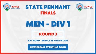 📺 LIVE  State Pennant Finals  Mens Div 1 Round 3 [upl. by Ojybbob]