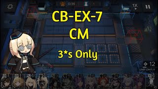 Arknights CBEX7 Challenge Mode Low Rarity Clear [upl. by Neyuh]