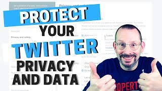 Twitter Privacy and Security Settings Tutorial [upl. by Napoleon]