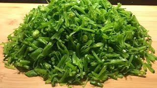 Mangetout My Nani’s recipe Urri Bhaji stir fry green pea pod [upl. by Bartolome]