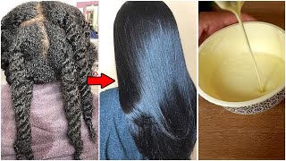 Comment hydrater et lisser les cheveux bouclés et secs [upl. by Aeli552]