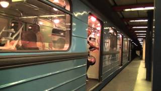 Budapest Metro  Nyugati pályaudvar M3 1080p [upl. by Yrailih]