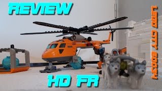 REVIEW L’hélicoptère artic 60034 lego city  HD FR [upl. by Gosney]