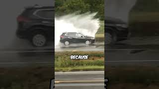 Insane Hydroplanning Accident Caught On Camera 😨 [upl. by Yrahca451]