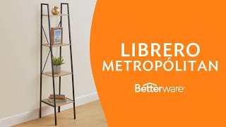 Librero Metropolitan Betterware [upl. by Latsyk]