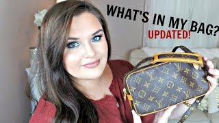 Whats In My Cross Body Bag  ft Louis Vuitton Marly Bandouliere [upl. by Arretahs212]