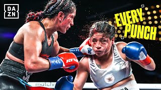 OVER 1900 PUNCHES THROWN Amanda Serrano vs Erika Cruz  Every Punch [upl. by Adlesirhc]