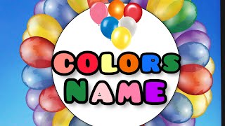 Colors For Toddlers  Color Names For Kid  Color Videos For 2 Year Old To Watch Fa Family Muslimah [upl. by Rosita]