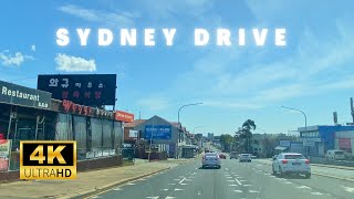 【4K Drive】Drive in Sydney Australia from PunchBowl to Liverpool 2024 [upl. by Aiuqet]