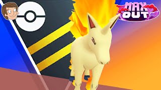 WILD CHARGE Rapidash is a BEAST in the Ultra League  Pokémon GO Battle League [upl. by Innus781]