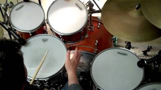 Part 5 Cont How to Play Rudiments on the Drum Set  Single Drag Tap [upl. by Nylatsirhc800]