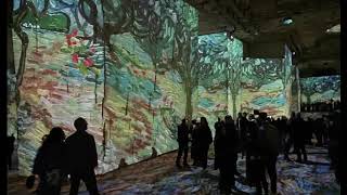 Carrières de Lumières  Baux de Provence [upl. by Ewald]