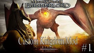 Mount amp Blade II Bannerlord  Death Valley  Ep1  Creating My Custom Kingdom [upl. by Nothsa]