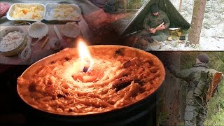 How to make a Beeswax Candle and Water Resistant Tinder Bushcraft Video [upl. by Oralie124]