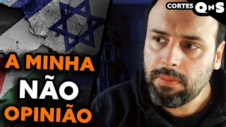 A minha NÃO opinião sobre o conflito Israel x Palestina [upl. by Rickert]