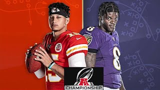 Kansas City Chiefs Vs Baltimore Ravens AFC Championship 2024 Prediction And Preview [upl. by Ostraw]