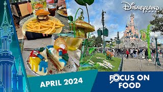 🔎 Focus on Food at Disneyland Paris April 2024 [upl. by Settle]